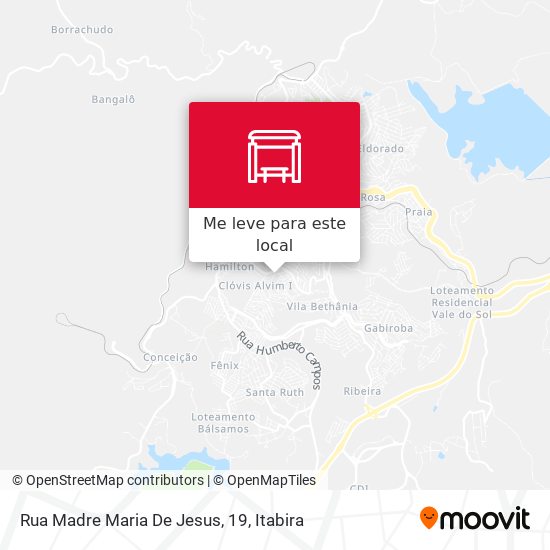 Rua Madre Maria De Jesus, 19 mapa