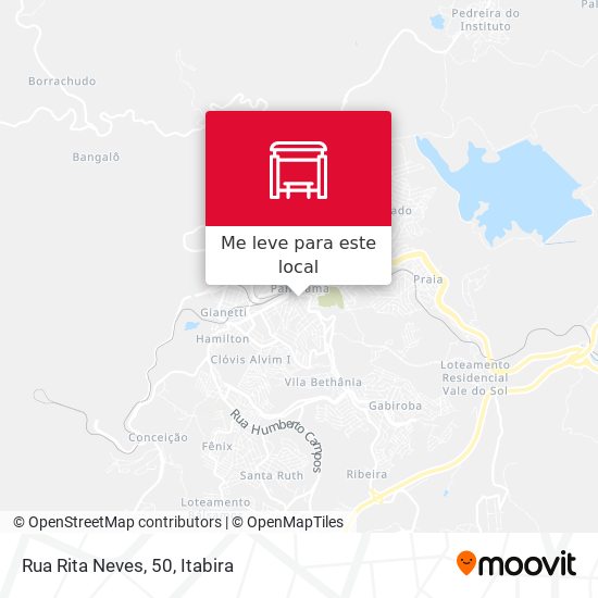 Rua Rita Neves, 50 mapa