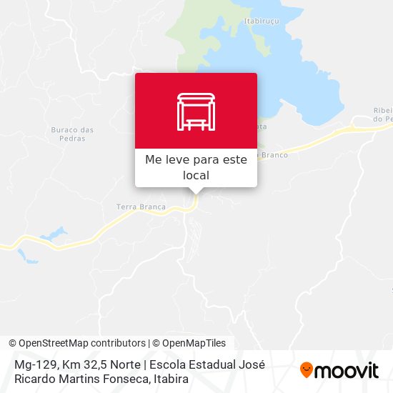 Mg-129, Km 32,5 Norte | Escola Estadual José Ricardo Martins Fonseca mapa