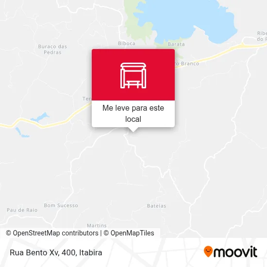 Rua Bento Xv, 400 mapa