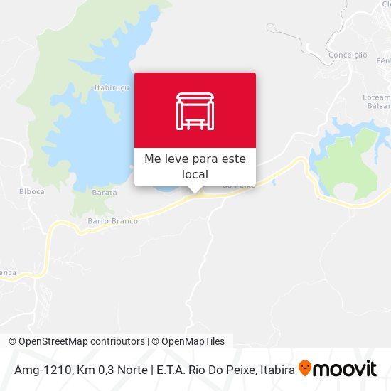 Amg-1210, Km 0,3 Norte | E.T.A. Rio Do Peixe mapa