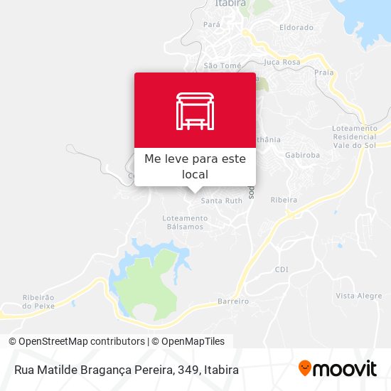 Rua Matilde Bragança Pereira, 349 mapa