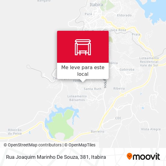 Rua Joaquim Marinho De Souza, 381 mapa