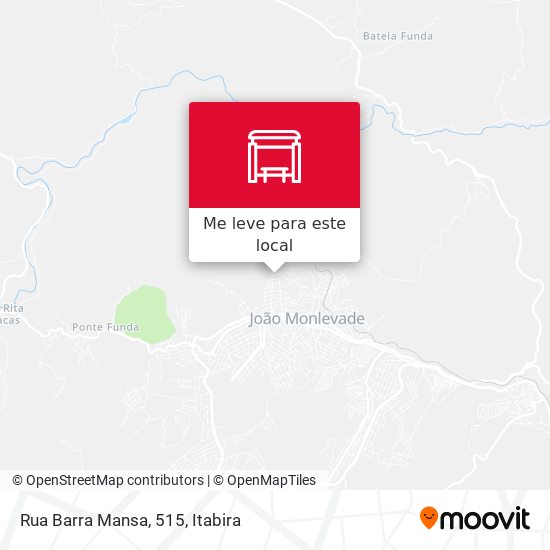 Rua Barra Mansa, 515 mapa