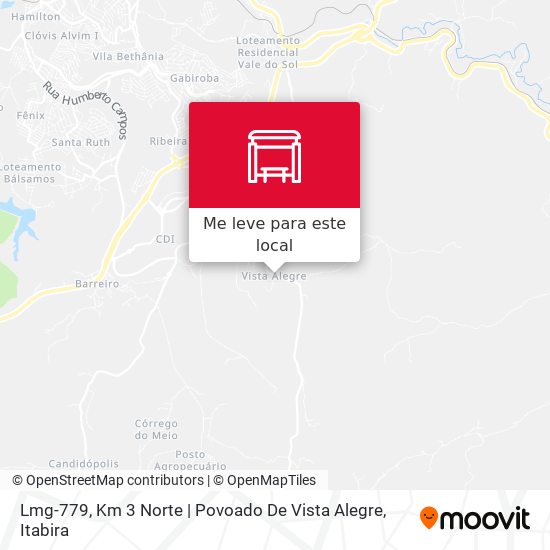 Lmg-779, Km 3 Norte | Povoado De Vista Alegre mapa