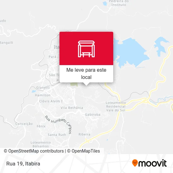 Rua 19 mapa