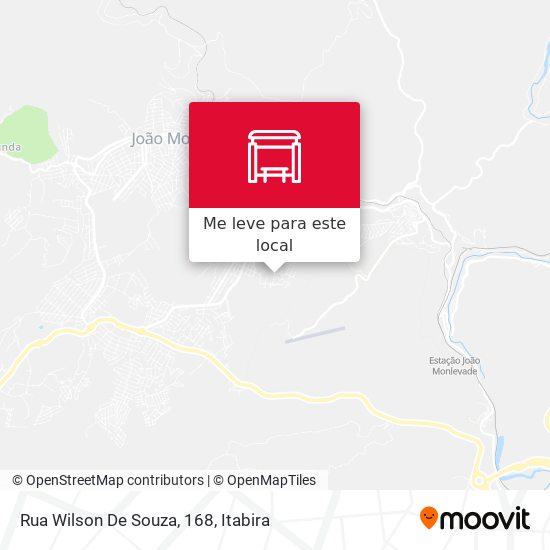 Rua Wilson De Souza, 168 mapa