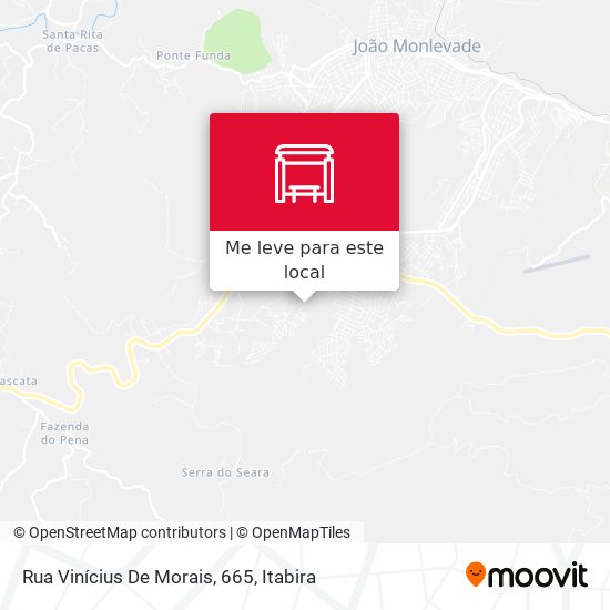 Rua Vinícius De Morais, 665 mapa