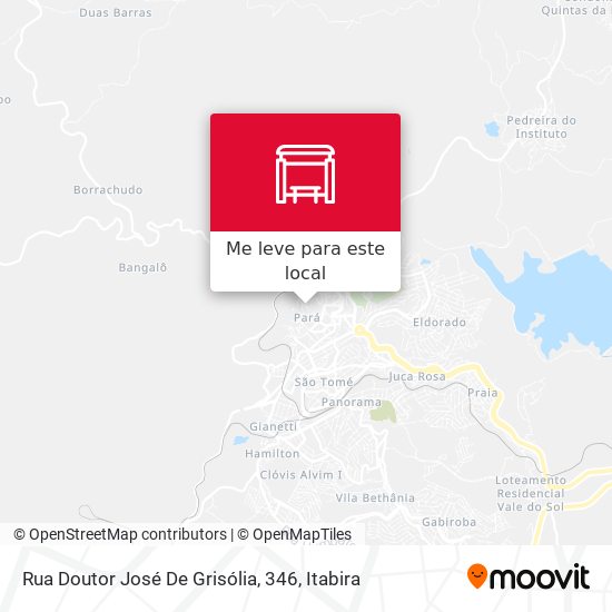 Rua Doutor José De Grisólia, 346 mapa