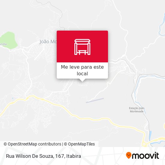 Rua Wilson De Souza, 167 mapa