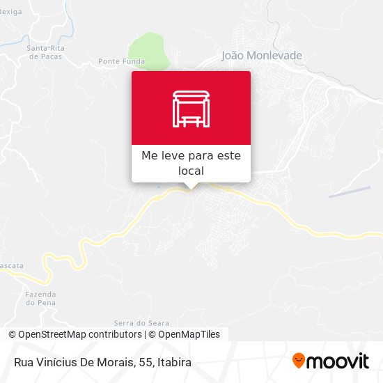 Rua Vinícius De Morais, 55 mapa