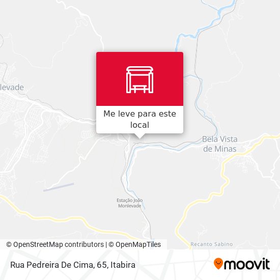 Rua Pedreira De Cima, 65 mapa
