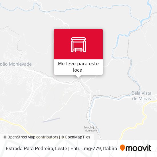 Estrada Para Pedreira, Leste | Entr. Lmg-779 mapa