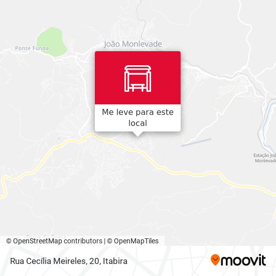 Rua Cecília Meireles, 20 mapa