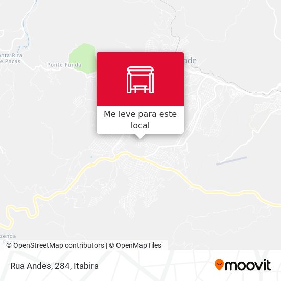 Rua Andes, 284 mapa