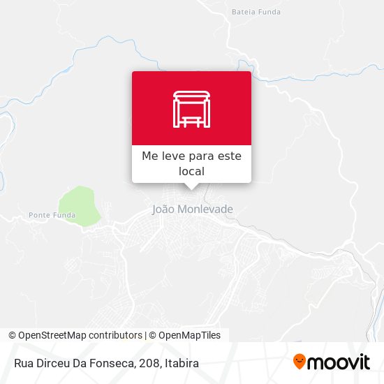 Rua Dirceu Da Fonseca, 208 mapa