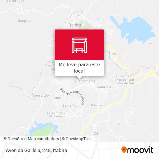 Avenida Galiléia, 248 mapa