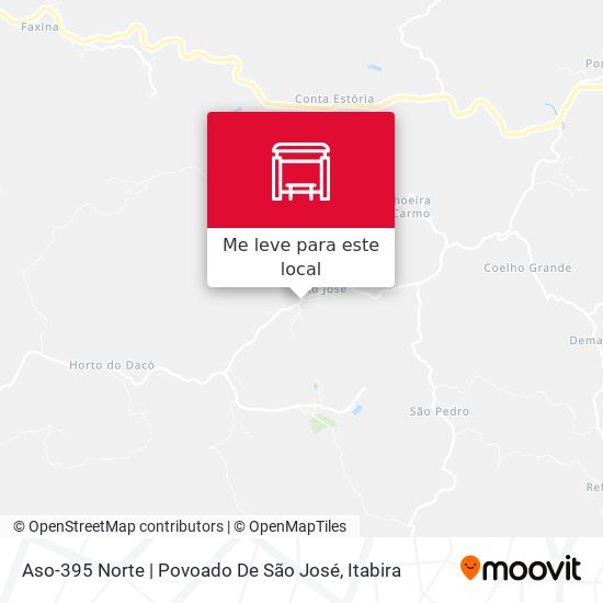 Aso-395 Norte | Povoado De São José mapa