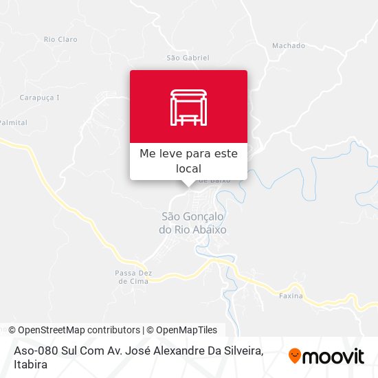 Aso-080 Sul Com Av. José Alexandre Da Silveira mapa