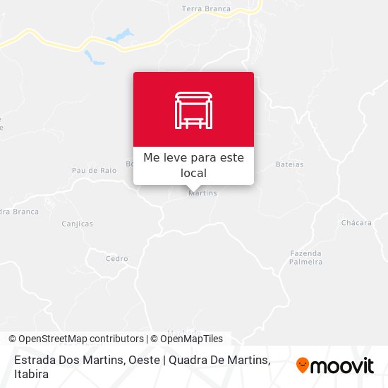 Estrada Dos Martins, Oeste | Quadra De Martins mapa