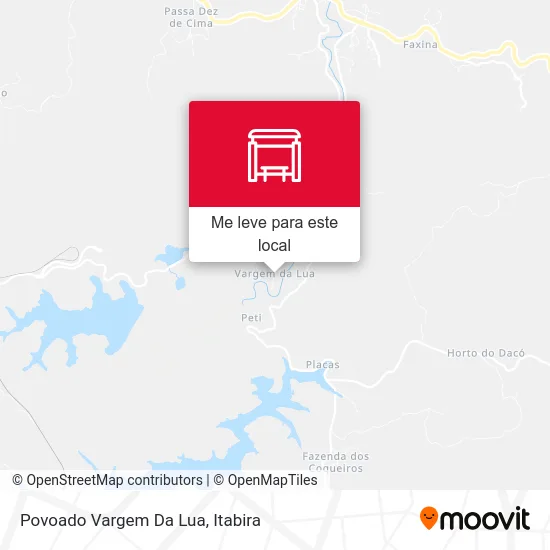 Povoado Vargem Da Lua mapa