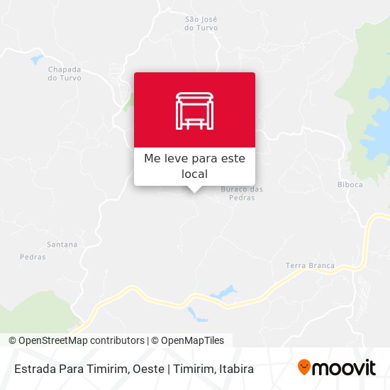 Estrada Para Timirim, Oeste | Timirim mapa