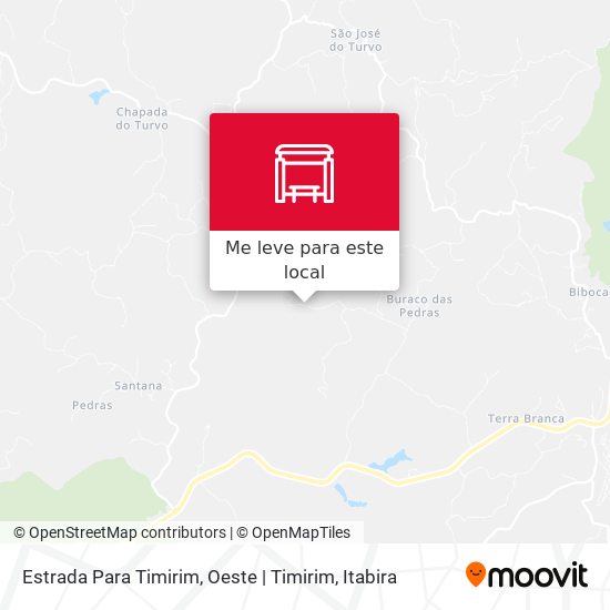 Estrada Para Timirim, Oeste | Timirim mapa