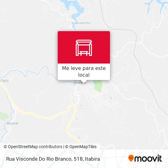 Rua Visconde Do Rio Branco, 518 mapa