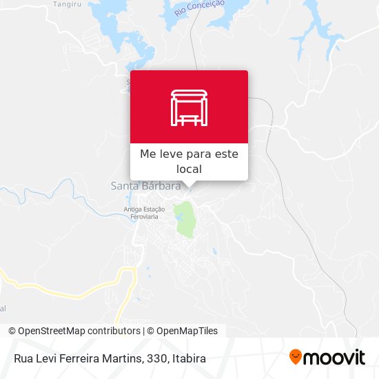Rua Levi Ferreira Martins, 330 mapa