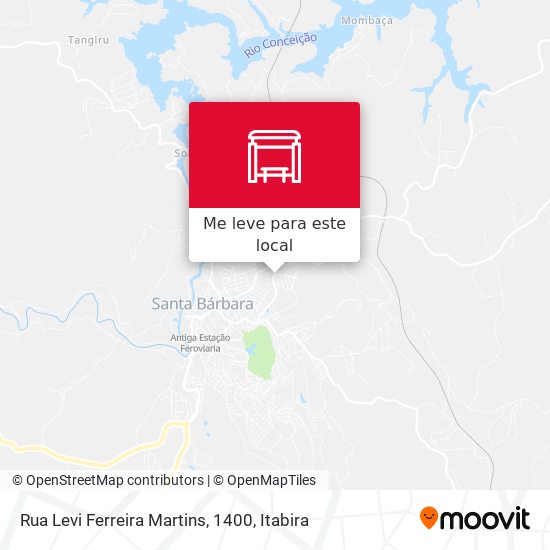 Rua Levi Ferreira Martins, 1400 mapa