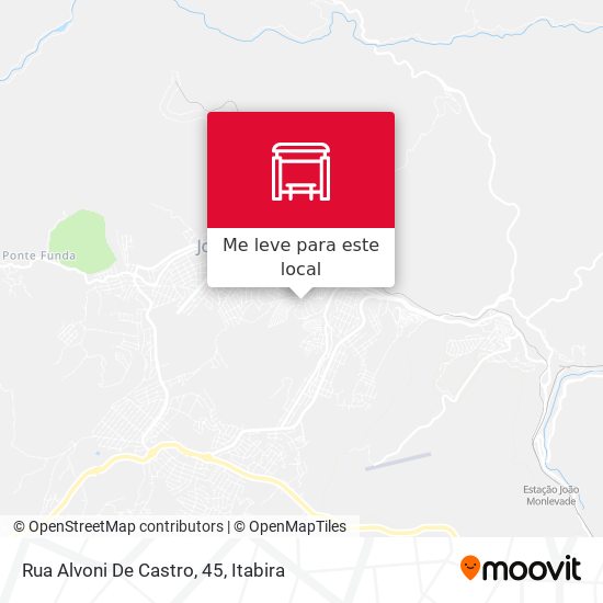 Rua Alvoni De Castro, 45 mapa