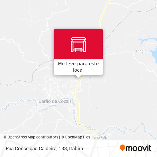 Rua Conceição Caldeira, 133 mapa