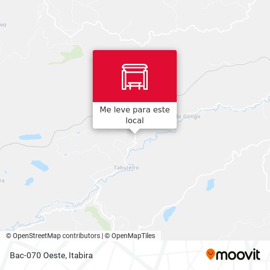 Bac-070 Oeste mapa