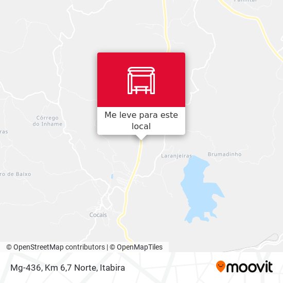 Mg-436, Km 6,7 Norte mapa