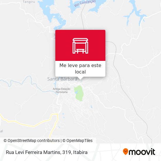 Rua Levi Ferreira Martins, 319 mapa