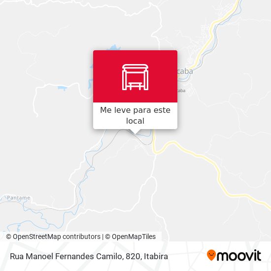 Rua Manoel Fernandes Camilo, 820 mapa