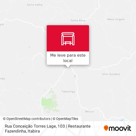 Rua Conceição Torres Lage, 103 | Restaurante Fazendinha mapa