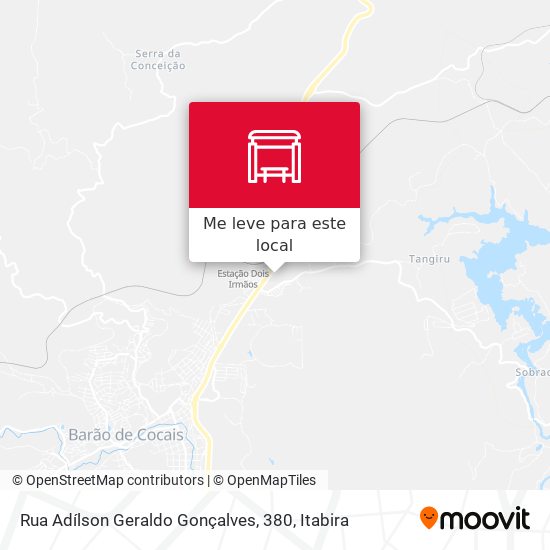 Rua Adílson Geraldo Gonçalves, 380 mapa