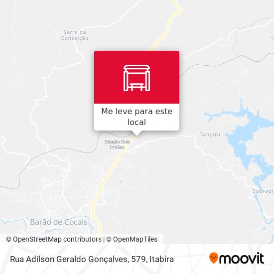 Rua Adílson Geraldo Gonçalves, 579 mapa