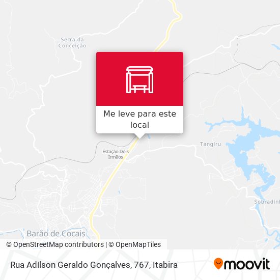 Rua Adílson Geraldo Gonçalves, 767 mapa