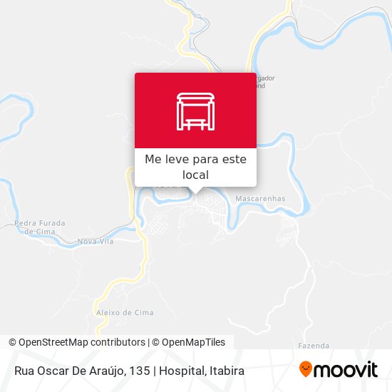 Rua Oscar De Araújo, 135 | Hospital mapa