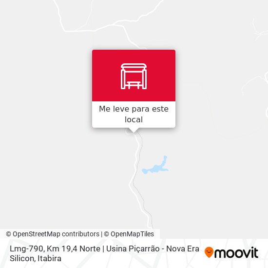 Lmg-790, Km 19,4 Norte | Usina Piçarrão - Nova Era Silicon mapa