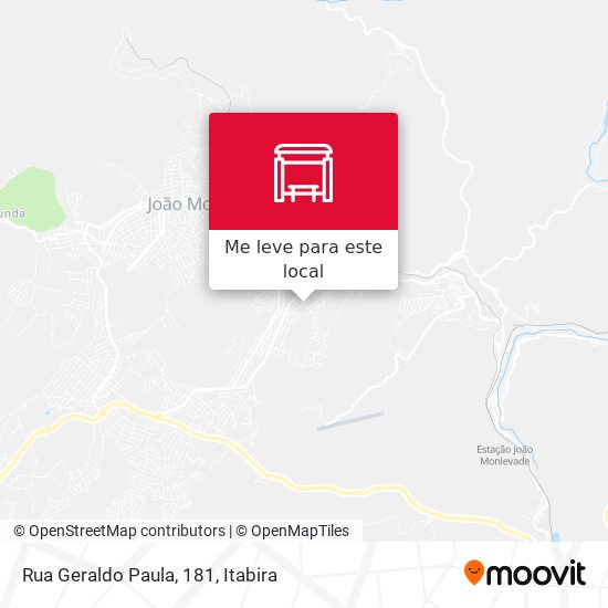 Rua Geraldo Paula, 181 mapa