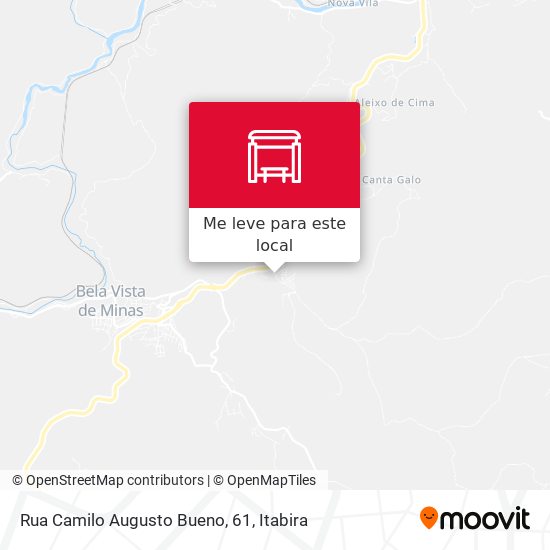 Rua Camilo Augusto Bueno, 61 mapa