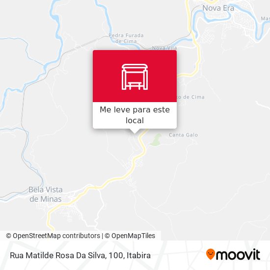 Rua Matilde Rosa Da Silva, 100 mapa