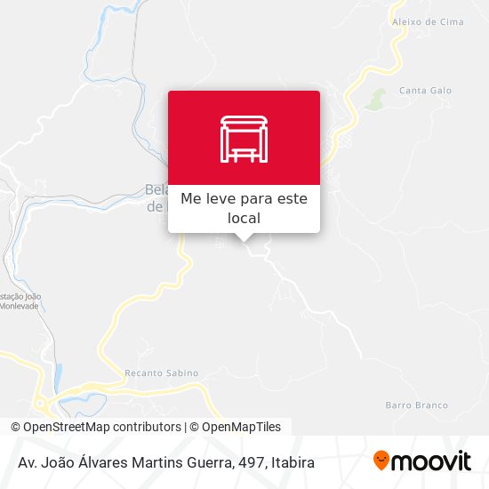 Av. João Álvares Martins Guerra, 497 mapa