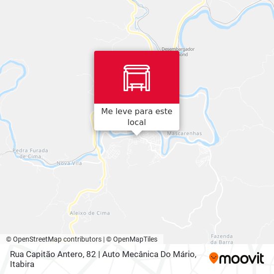 Rua Capitão Antero, 82 | Auto Mecânica Do Mário mapa