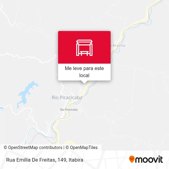 Rua Emilia De Freitas, 149 mapa