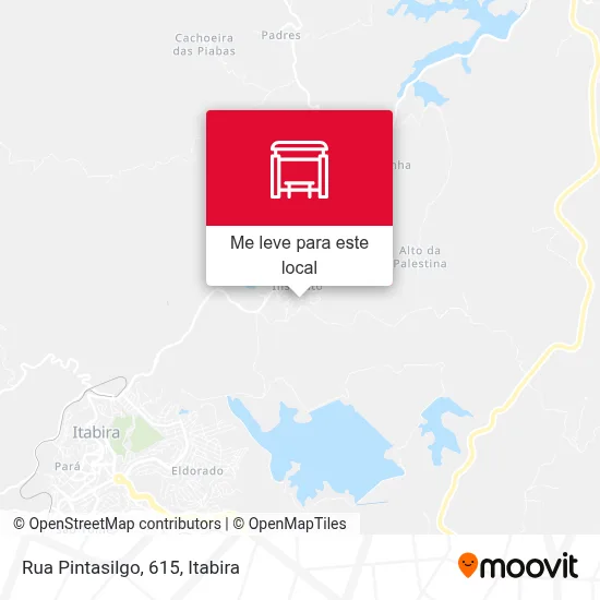 Rua Pintasilgo, 615 mapa