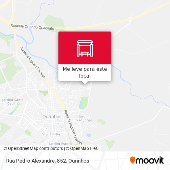 Rua Pedro Alexandre, 852 mapa